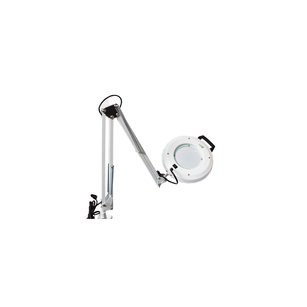 Lupa de aluminio led com apoio de mesa - autovolt